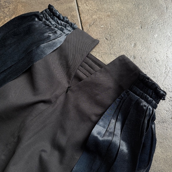 Vivienne Westwood 2016 Anglomania Blue Silk Like Cover on Black Skirt - Picture 7 of 9